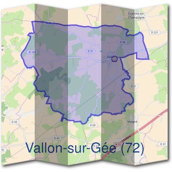 Mairie de Vallon-sur-Gée (72)