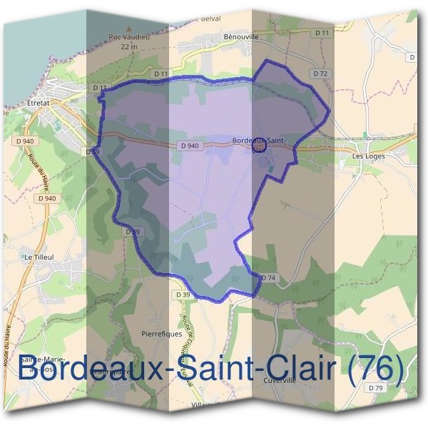 Mairie de Bordeaux-Saint-Clair (76)
