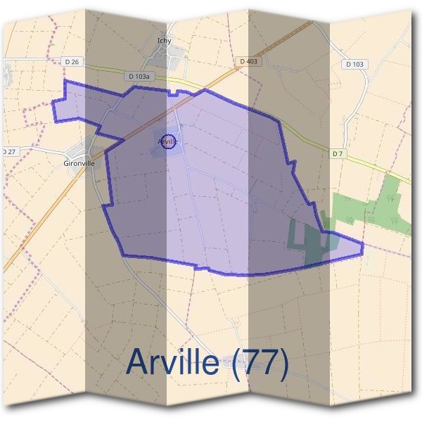 Mairie d'Arville (77)