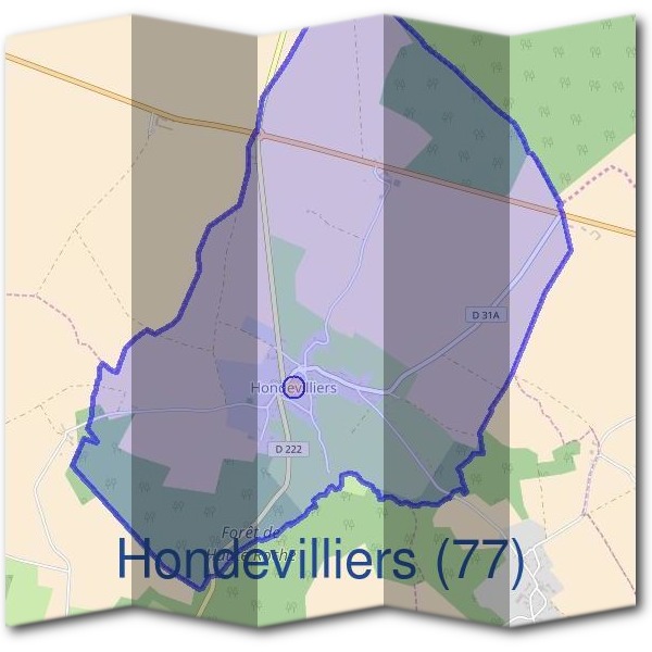 Mairie d'Hondevilliers (77)