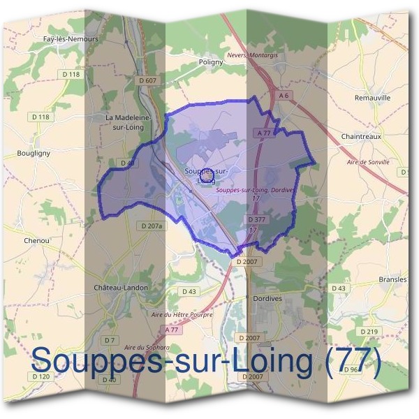 Mairie de Souppes-sur-Loing (77)