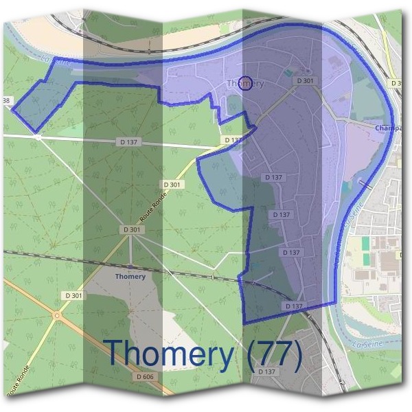 Mairie de Thomery (77)