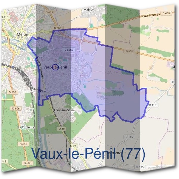 Mairie de Vaux-le-Pénil (77)