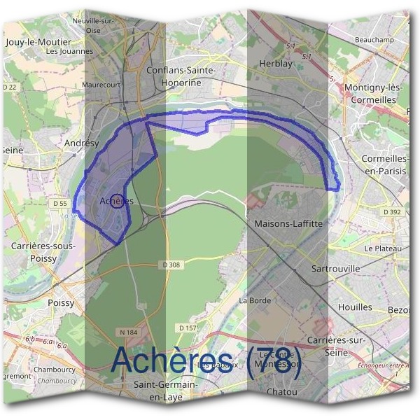 Mairie d'Achères (78)