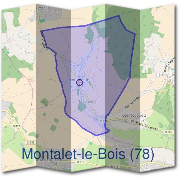 Mairie de Montalet-le-Bois (78)