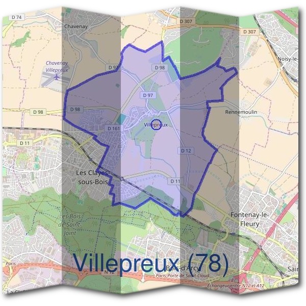 Mairie de Villepreux (78)