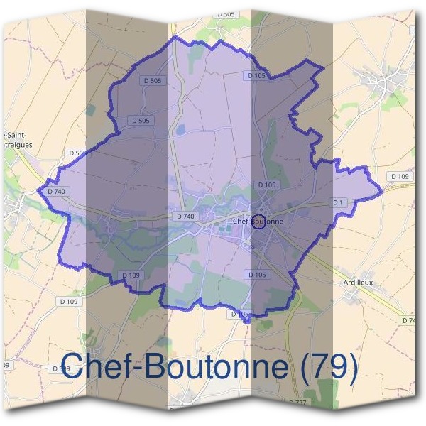 Mairie de Chef-Boutonne (79)