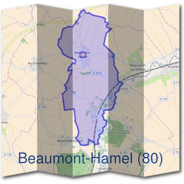 Mairie de Beaumont-Hamel (80)