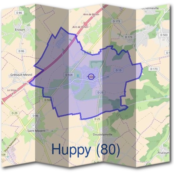 Mairie d'Huppy (80)