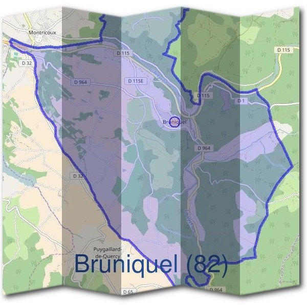 Mairie de Bruniquel (82)