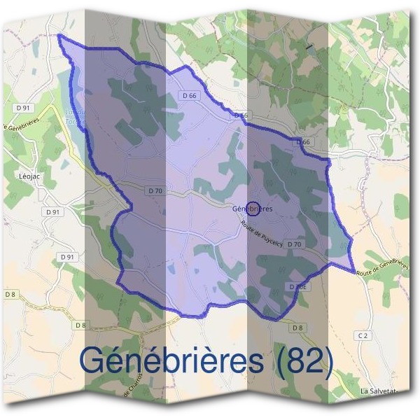 Mairie de Génébrières (82)