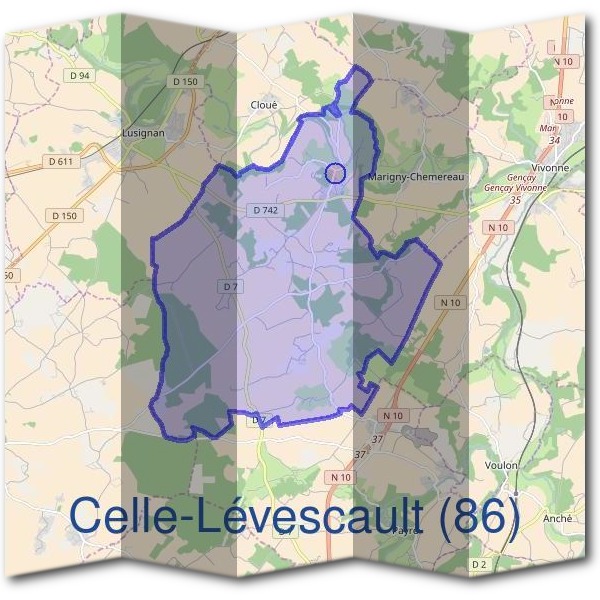 Mairie de Celle-Lévescault (86)