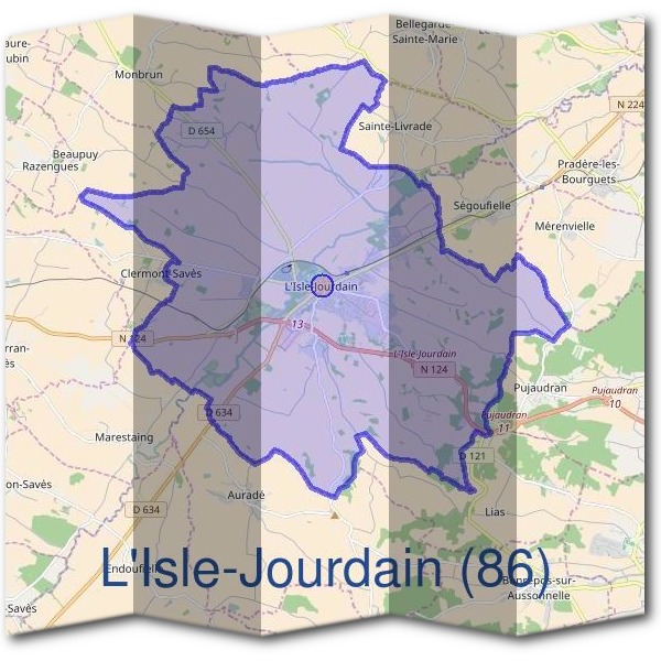 Mairie de L'Isle-Jourdain (86)