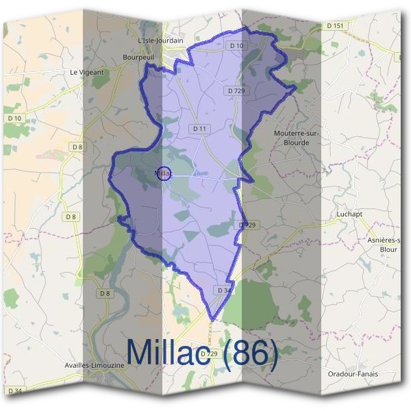 Mairie de Millac (86)