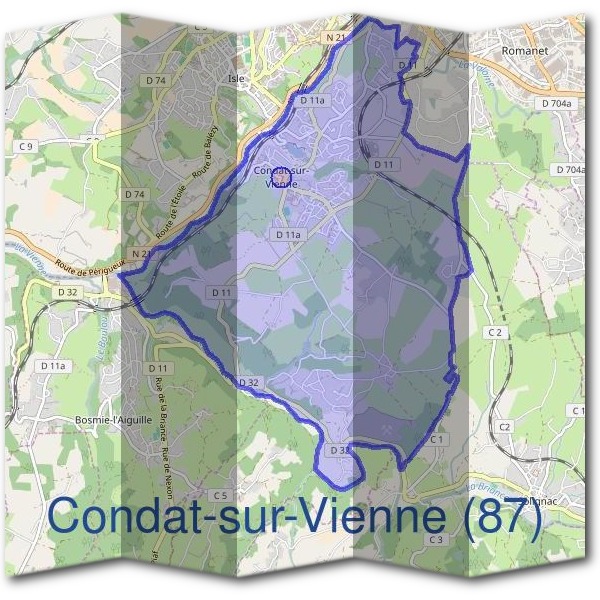 Mairie de Condat-sur-Vienne (87)