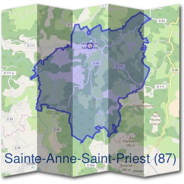 Mairie de Sainte-Anne-Saint-Priest (87)