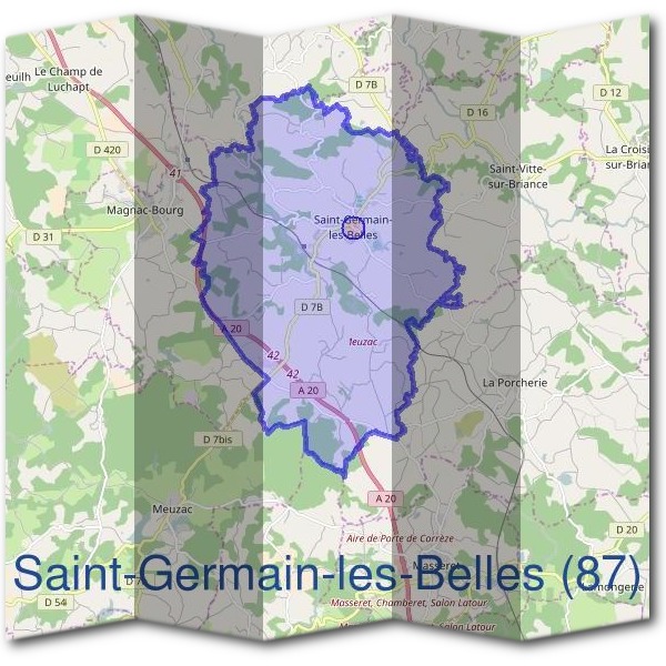 Mairie de Saint-Germain-les-Belles (87)