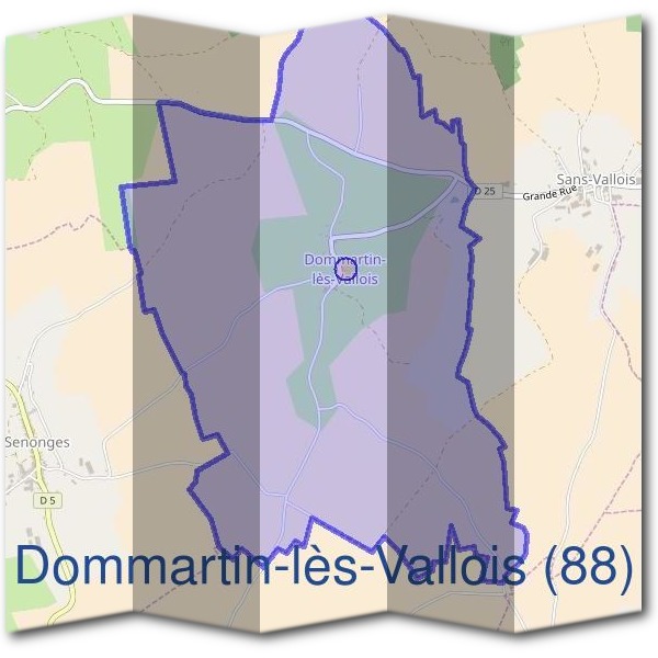 Mairie de Dommartin-lès-Vallois (88)