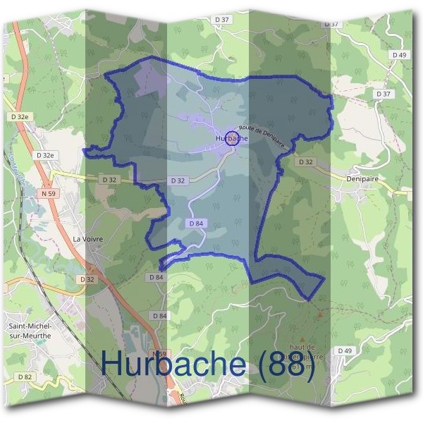 Mairie d'Hurbache (88)