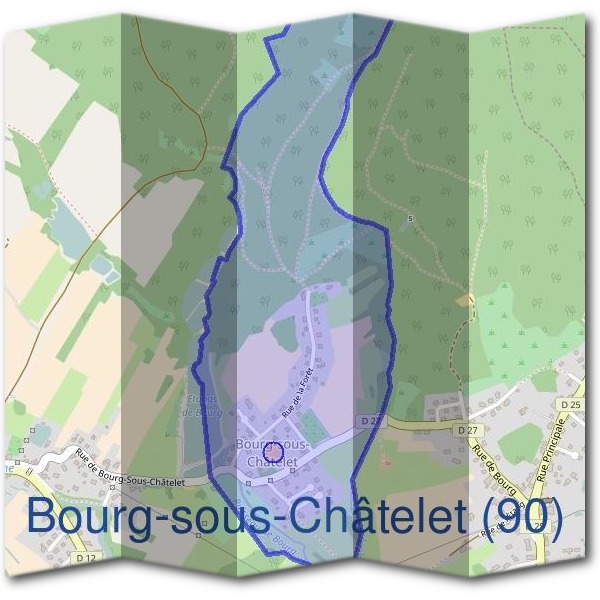 Mairie de Bourg-sous-Châtelet (90)