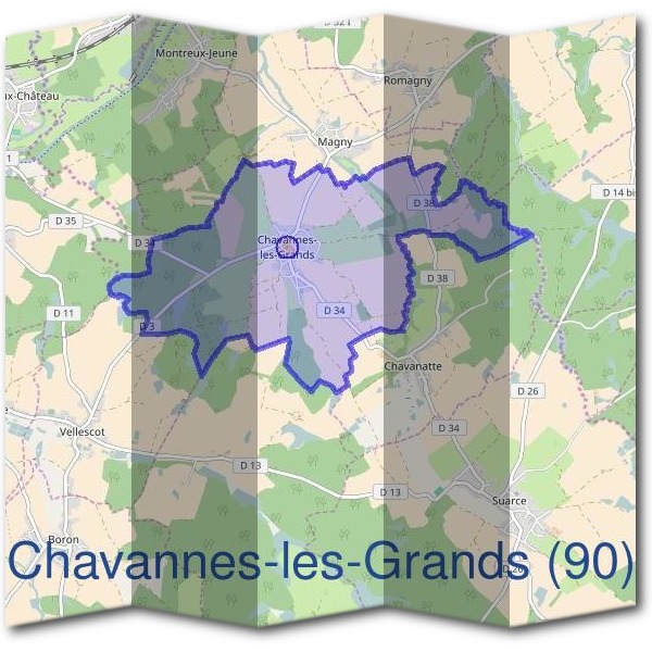 Mairie de Chavannes-les-Grands (90)