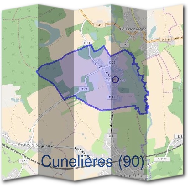 Mairie de Cunelières (90)