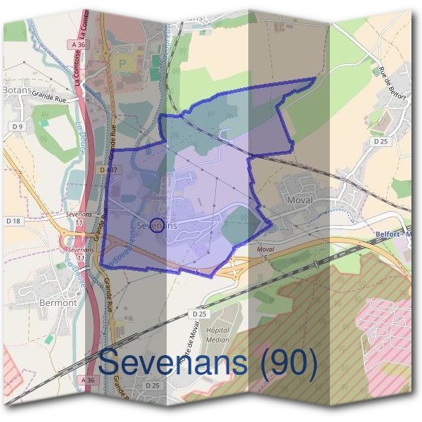 Mairie de Sevenans (90)