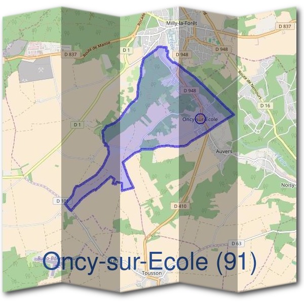 Mairie d'Oncy-sur-École (91)
