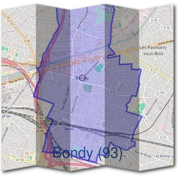 Mairie de Bondy (93)