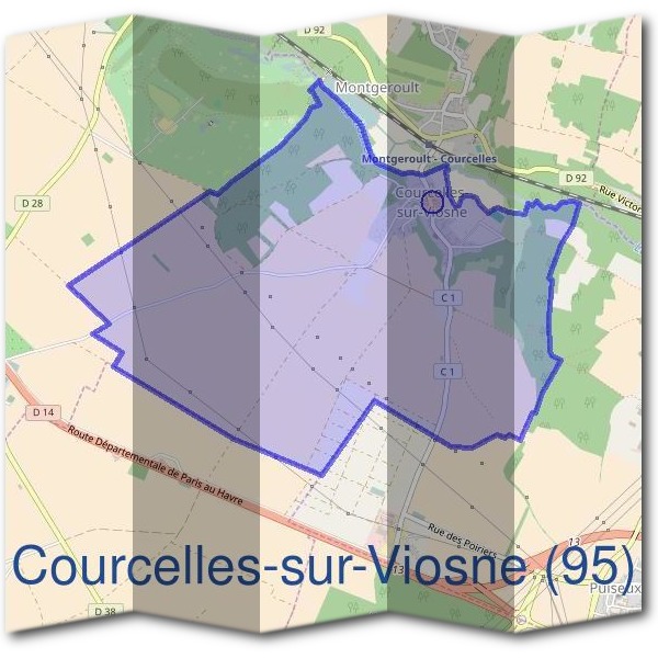 Mairie de Courcelles-sur-Viosne (95)
