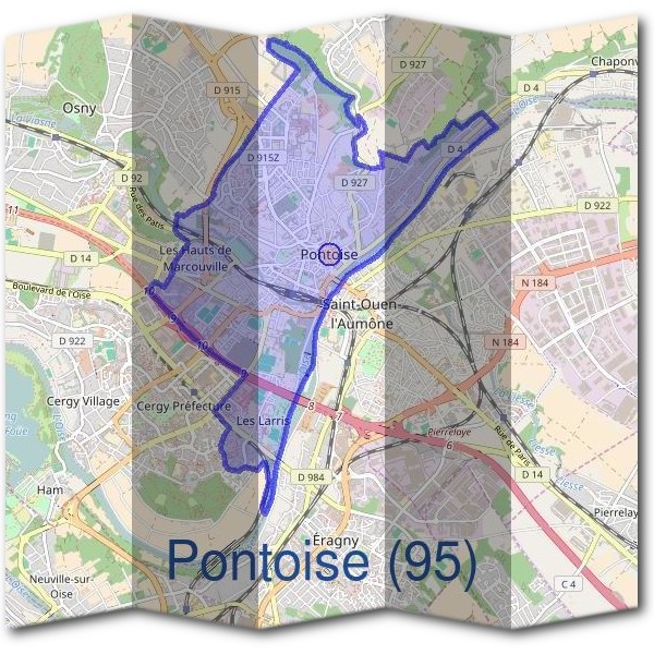 Mairie de Pontoise (95)