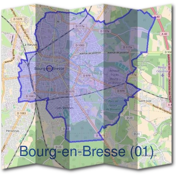Mairie de Bourg-en-Bresse (01)