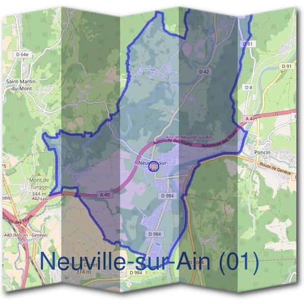 Mairie de Neuville-sur-Ain (01)