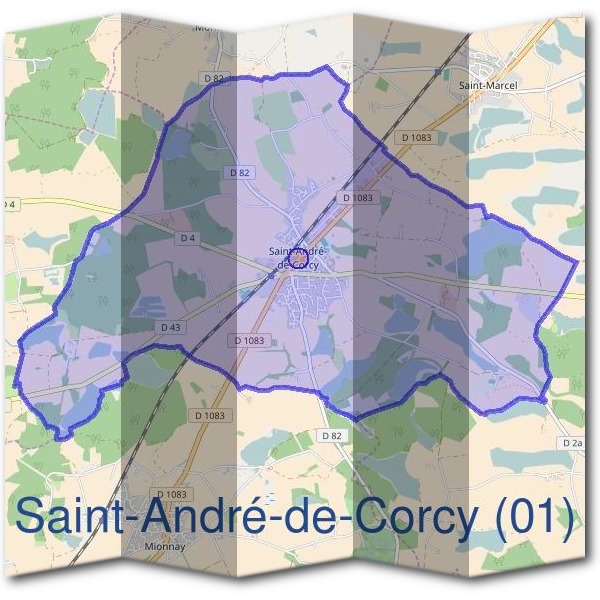 Mairie de Saint-André-de-Corcy (01)