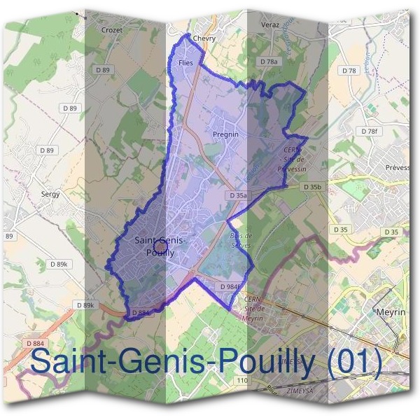 Mairie de Saint-Genis-Pouilly (01)