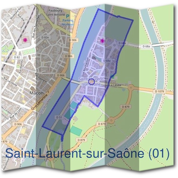 Mairie de Saint-Laurent-sur-Saône (01)