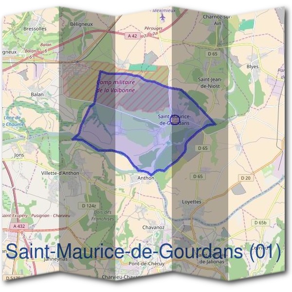 Mairie de Saint-Maurice-de-Gourdans (01)