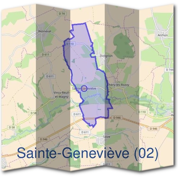 Mairie de Sainte-Geneviève (02)