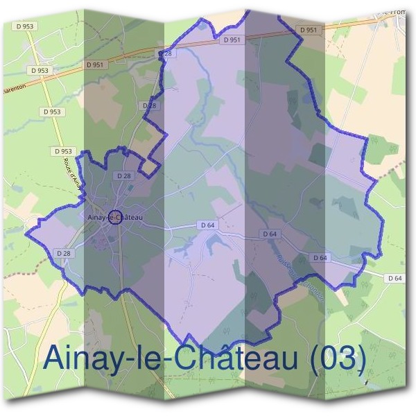 Mairie d'Ainay-le-Château (03)
