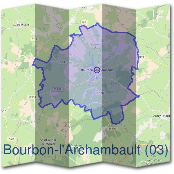 Mairie de Bourbon-l'Archambault (03)