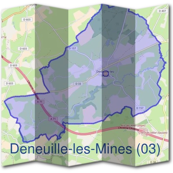 Mairie de Deneuille-les-Mines (03)