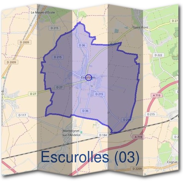 Mairie d'Escurolles (03)