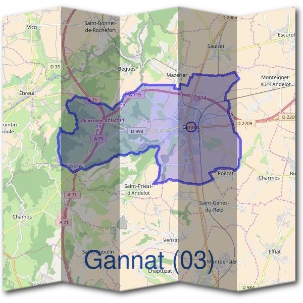 Mairie de Gannat (03)