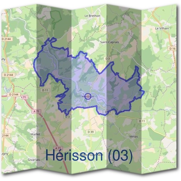 Mairie d'Hérisson (03)