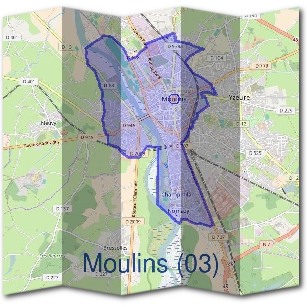 Mairie de Moulins (03)