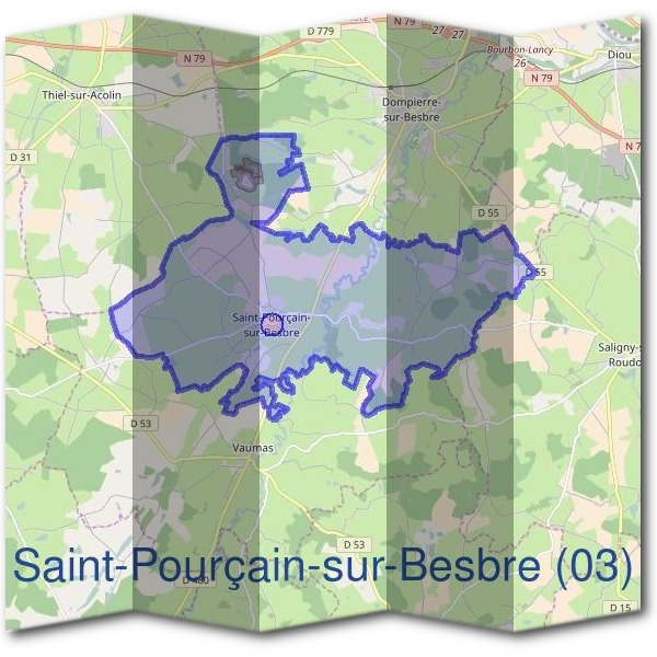 Mairie de Saint-Pourçain-sur-Besbre (03)