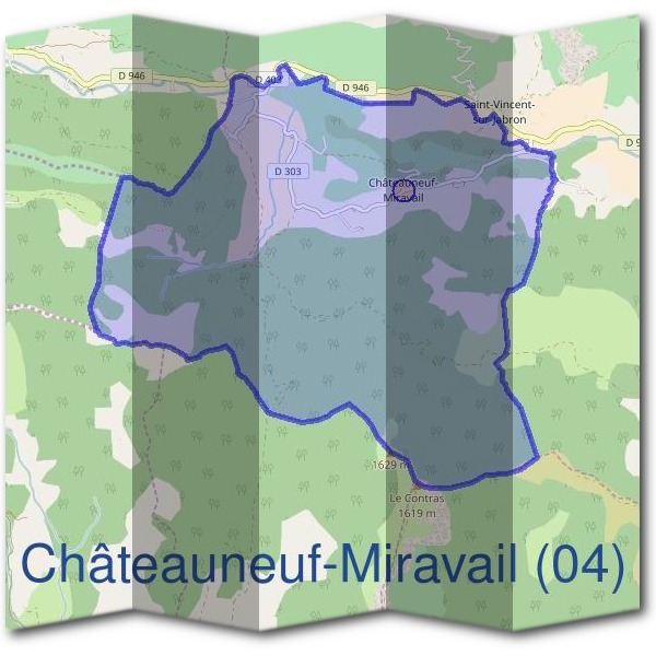 Mairie de Châteauneuf-Miravail (04)