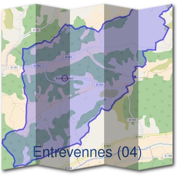 Mairie d'Entrevennes (04)