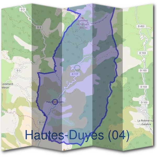 Mairie d'Hautes-Duyes (04)