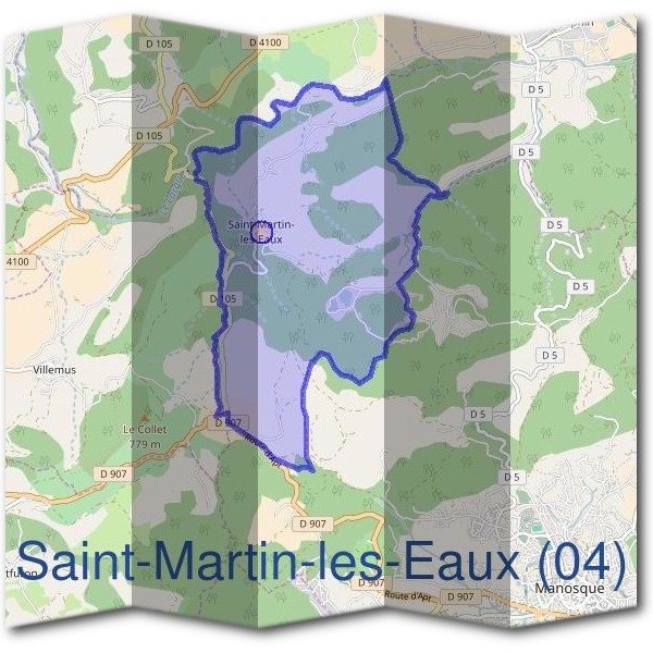 Mairie de Saint-Martin-les-Eaux (04)